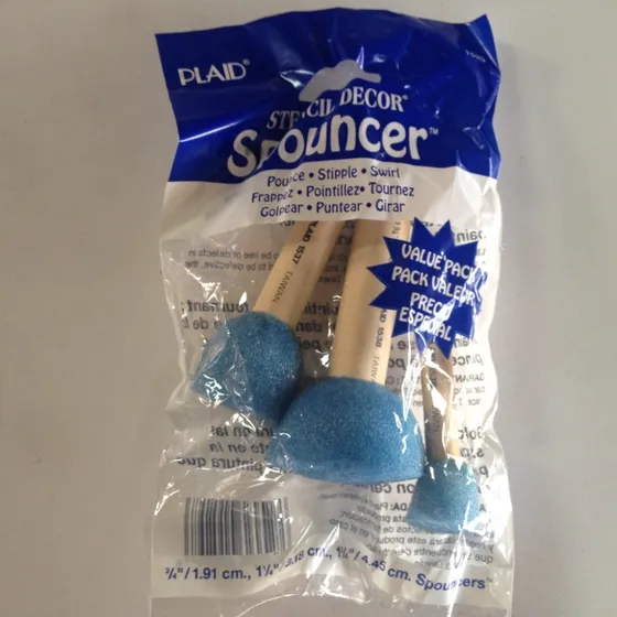 Pincel Brocha Esponja, Marca  Plaid