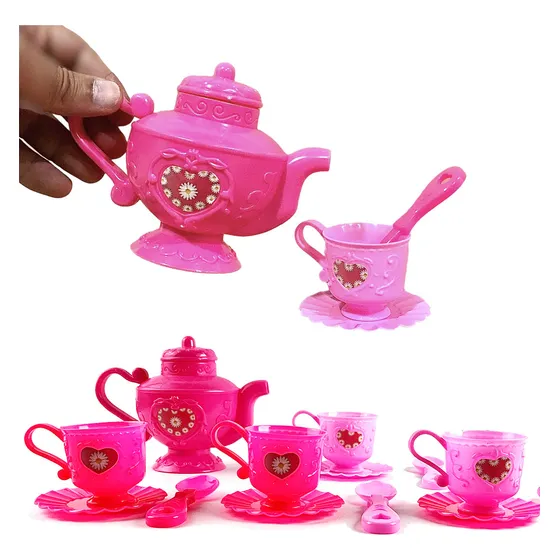 Kit Chazinho Da Tarde Cozinha Brinquedo Hora Do Chá Princesa