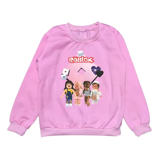 Buzos Niños Y Niñas En Felpa Estampado Robloxs 