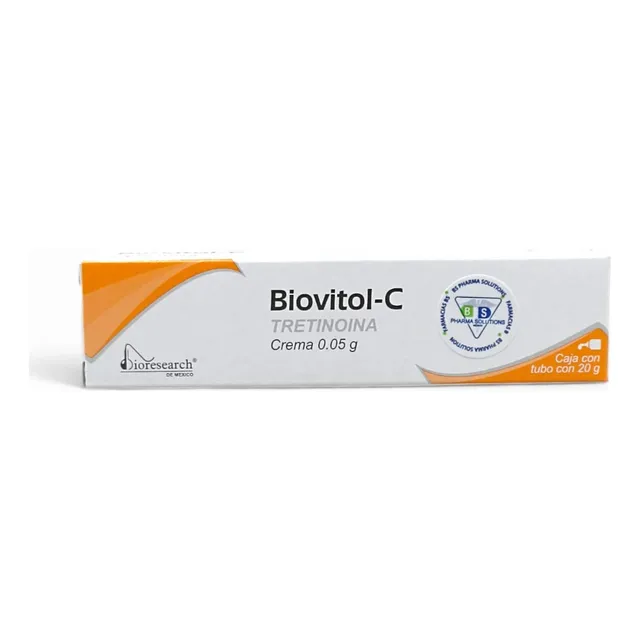Biovitol-c Tretinoína Crema 0.05% C/20 G Bioresearch