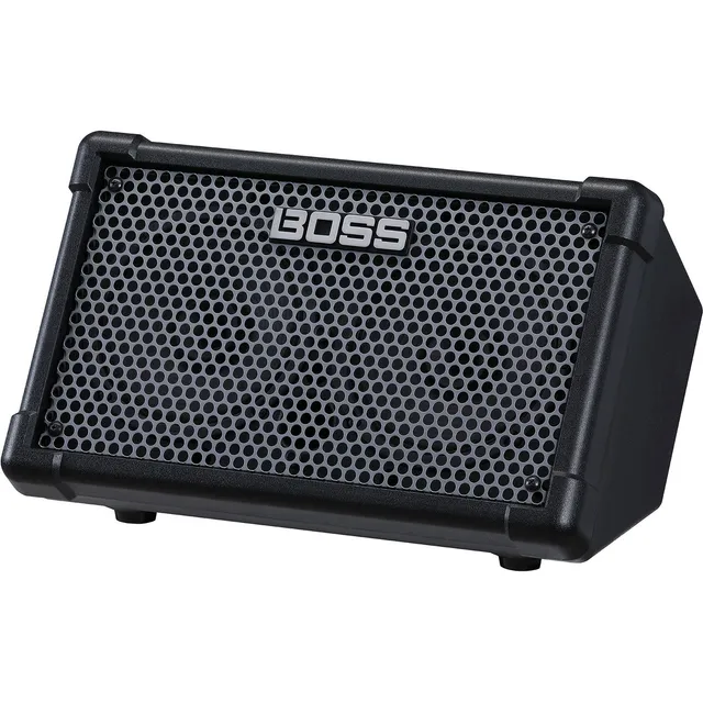 Amplificador Guitarra Boss Cube Street Ii 10w Con Bateria Color Negro