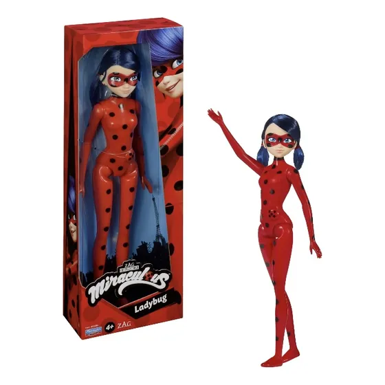 Muñeca Miraculous Ladybug Con Accesorio 28 Cm Original