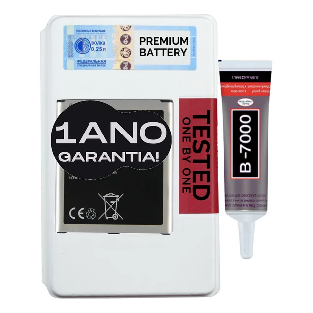 Battria Para Galaxy S4 Nova + Garantia Longa Duração + Cola!