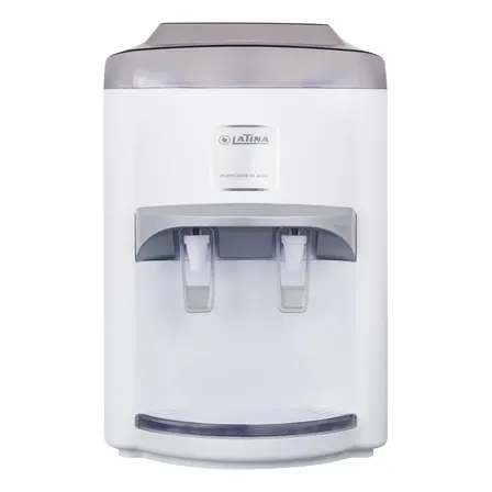 Purificador De Água Latina Pa355 Refrigerado com Compressor Branco e Fumê