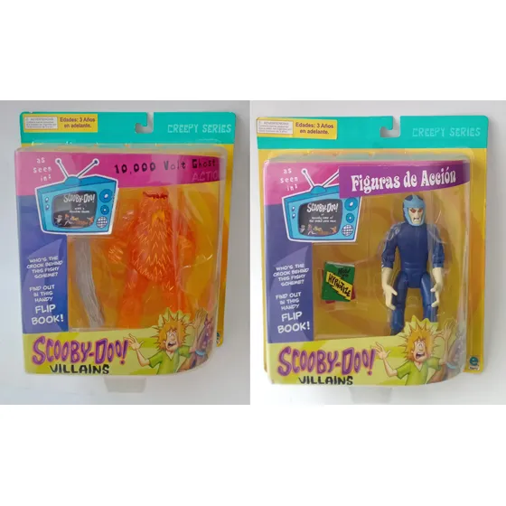 Scooby Doo Villanos - 2 Figuras - Equity Remate