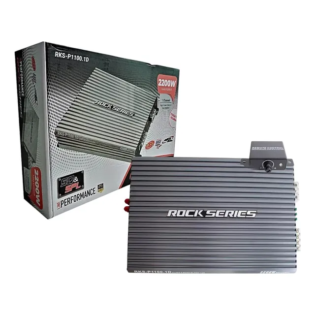 Amplificador 1 Canal 2200w Rock Series