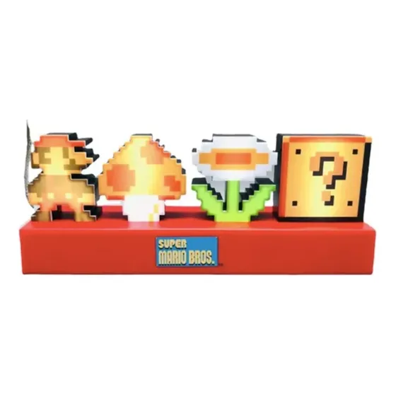 Lampara De Mario Bros Nes Clasica Con Sensor De Sonido