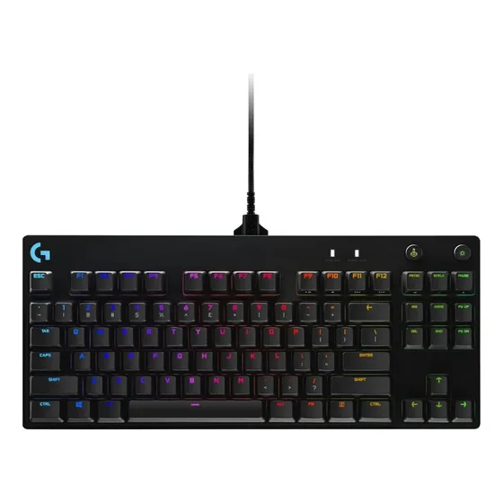 Teclado Mecanico  Switch Azul Profesional Logitech G