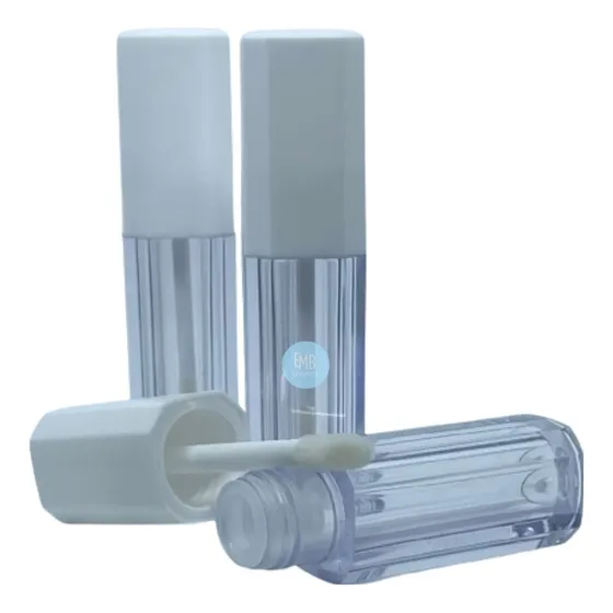 Mini Gloss Labial Embalagem Quadrado Para Lembrancinhas 5und