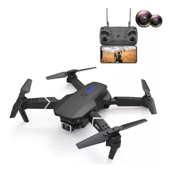 Dron Plegable Con Doble Cámara Hd
