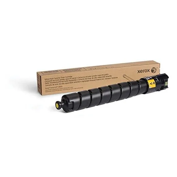Amarillo Original De Xerox High Capacity Toner Cartridge (10