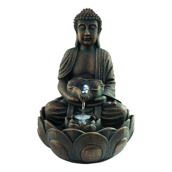 Fuente De Agua Buda Grande - Que Regalo!
