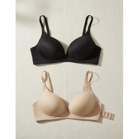 Kit 2 Sutiã Microfibra C/bojo Sem Aro Adulto Feminino Delrio
