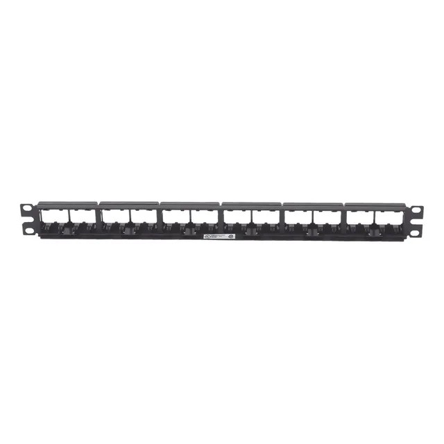 Panel De Parcheo Modular De 24 Puertos Panduit Cpp24wbly