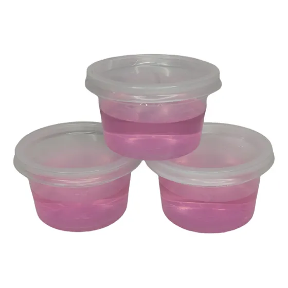 Tina Plástica 3oz Transparente
