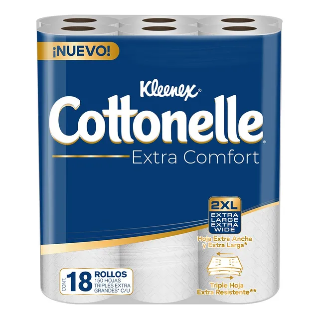 Kleenex Cottonelle Extra Comfort 18x150 2xl Ht
