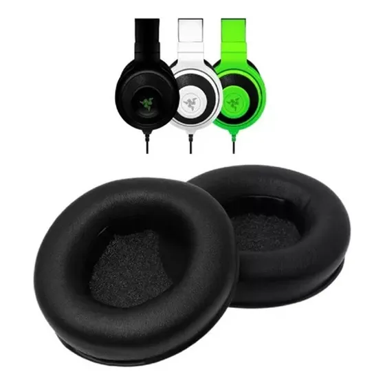 Almofada Espuma Compatível Headset Razer Kraken 7.1