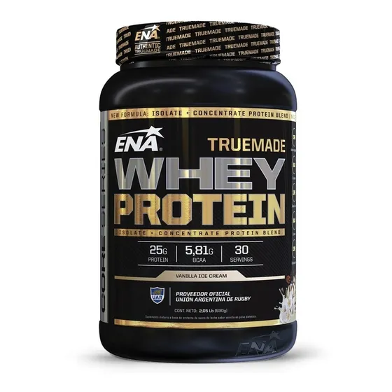 Whey Protein Ena True Made 2lb Proteina Aislada + Concentra