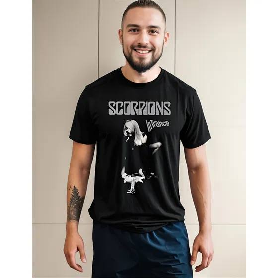 Camiseta Camisa Blusa Scorpions In Trance