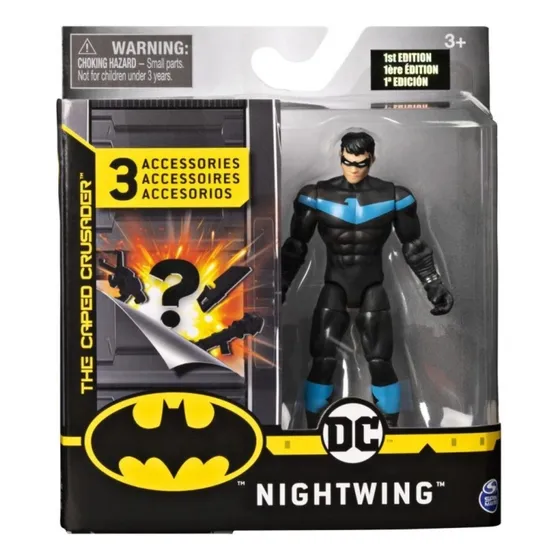 Spin Master Dc Caped Crusader Nightwing 3 Accesorios Figura