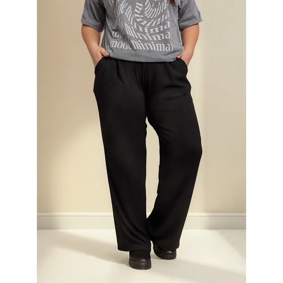 Pantalon Lujan De Vestir Recto Cey Liviano Talle Especial