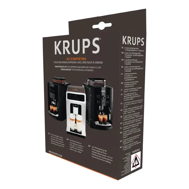 Kit Limpieza Krups XS530010 en pastillas
