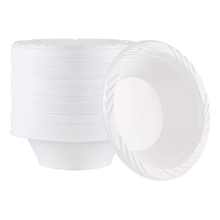 100 Tazones De Sopa Desechables De Plastico Blanco De 12 On 100 Tazones De Sopa Desechables De Plastico Blanco De 12 On