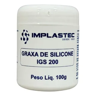 Graxa De Silicone 100g Implastec Pura Airsoft Incolor Graxa De Silicone 100g Implastec Pura Airsoft Incolor
