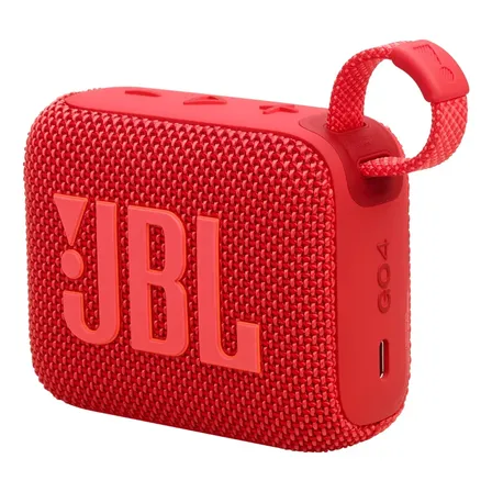 Altavoz Portátil Jbl Go 4 Con Bluetooth Impermeable Rojo 110 V/220 V