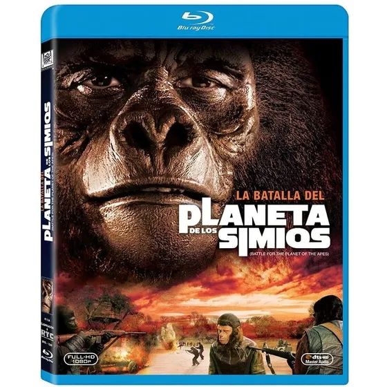 La Batalla Del Planeta De Los Simios Blu Ray Película Nuevo