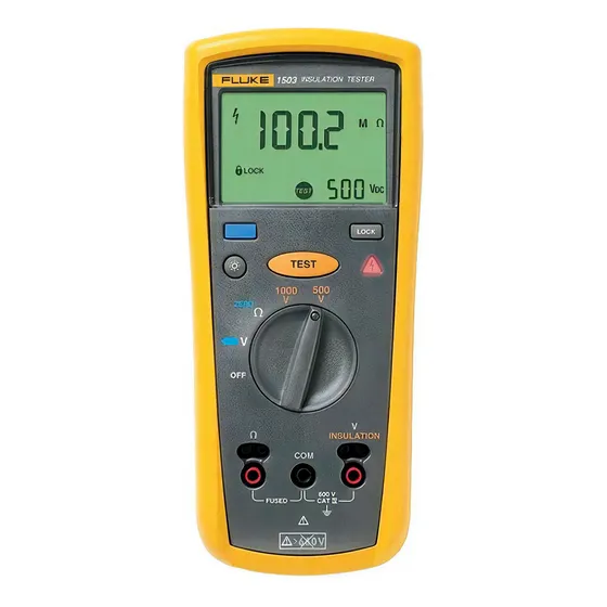 Medidor de resistencia de aislamiento Fluke 1503 - Fluke