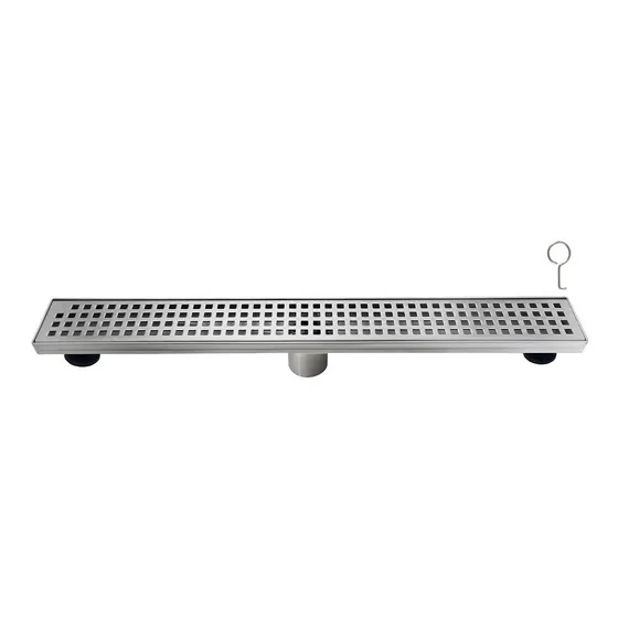 Desague Rectangular Rejilla Fundicion Pacifico Fp 61cmx7,5cm
