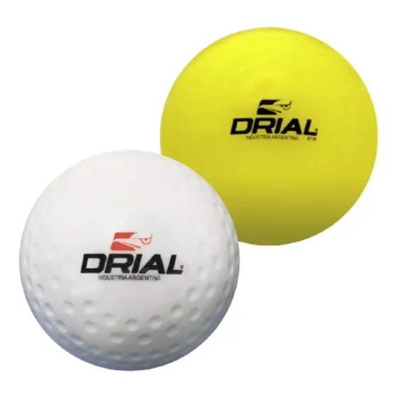 Bocha Hockey Drial Profesional Cesped Lisa Dimple Colores