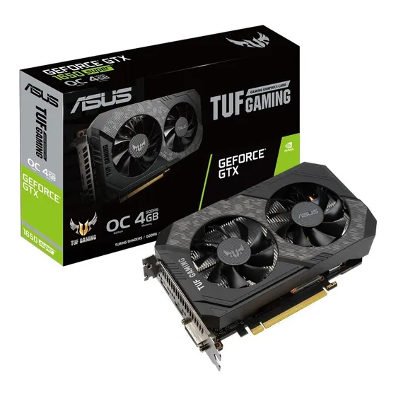 Placa De Video Asus Tuf Gtx 1650 Super Oc 4gb Gddr6