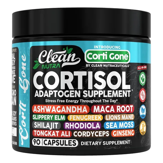 Suplemento Clean Adaptogeno De Cortisol 90 Capsulas Sabor Sin Sabor