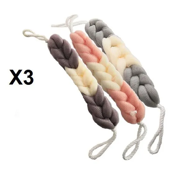 Esponja Malla Trenzada Espalda Corporal Ducha Unisex