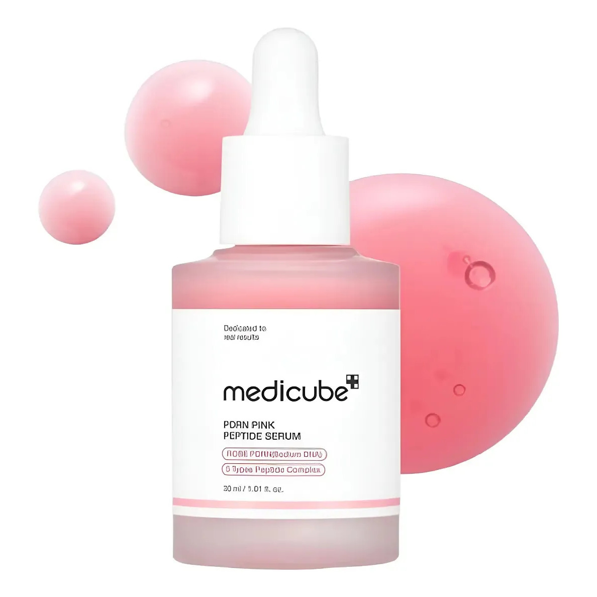 Sérum Facial Medicube PDRN Pink Peptide 30ml para Hidratação, Firmeza e Elasticidade Sérum Facial Medicube PDRN Pink Peptide 30ml para Hidratação, Firmeza e Elasticidade