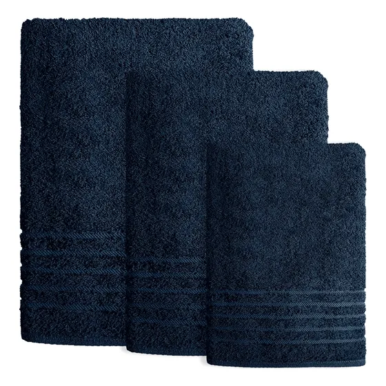 Toalla De Baño Classic Ama De Casa Set 3 Piezas Denim