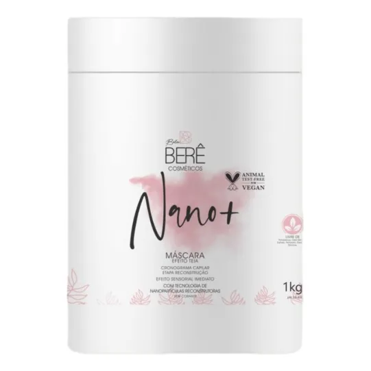 Máscara Nano+  Cronograma Etapa De Reconstrução 1kg