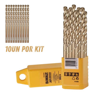 Kit Com 10 Un Da Broca Ar Dewalt Gold Ferrous 2.25mm Kit Com 10 Un Da Broca Ar Dewalt Gold Ferrous 2.25mm