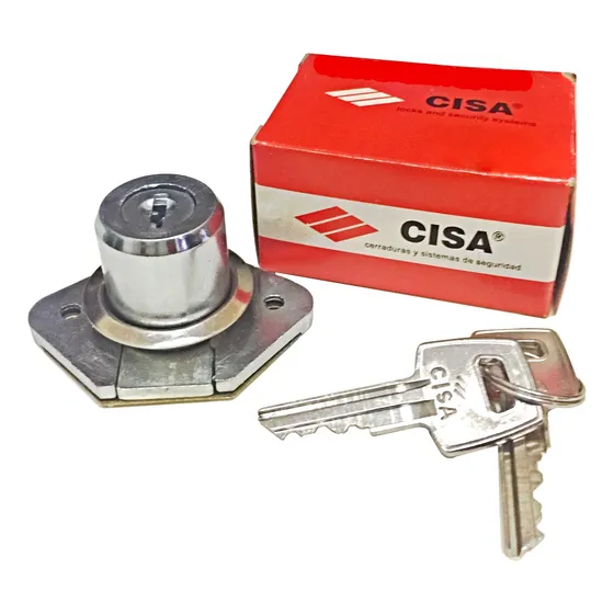 Cerradura Para Muebles Gaveta Cilindro De Disco Cisa