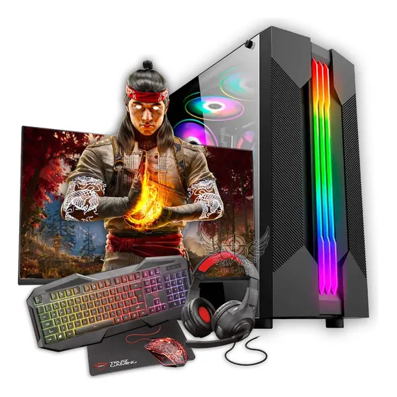 Pc Gamer Montado Completo I7 Game Com Ssd / 3.8ghz + Kit