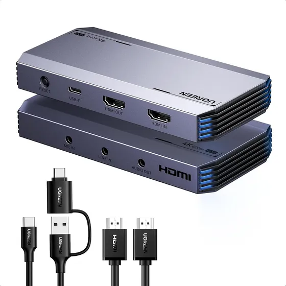 Capturador De Pantalla Hdmi 4k Broadcasting Gamers