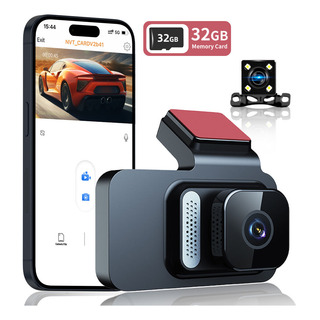 2 Cámara Zunfly Black 2160p, Wi-fi, 170° Visión Nocturna 2 Cámara Zunfly Black 2160p, Wi-fi, 170° Visión Nocturna
