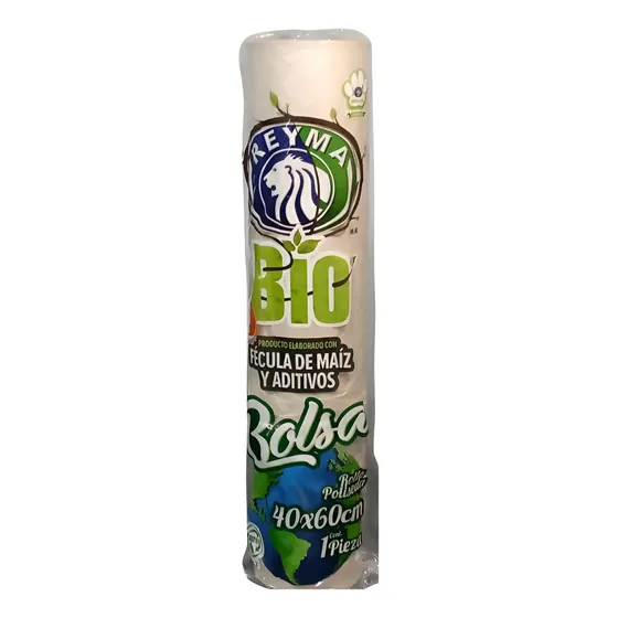 Bolsa En Rollo Poliseda Biodegradable Reyma 40x60 Cm Color Marrón Claro Medida