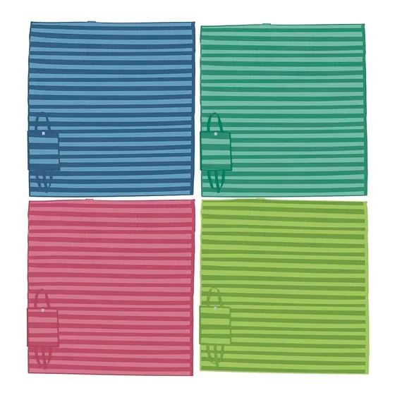 Estera Individual Doblable 1,80 X 0,9 Mts. Mor