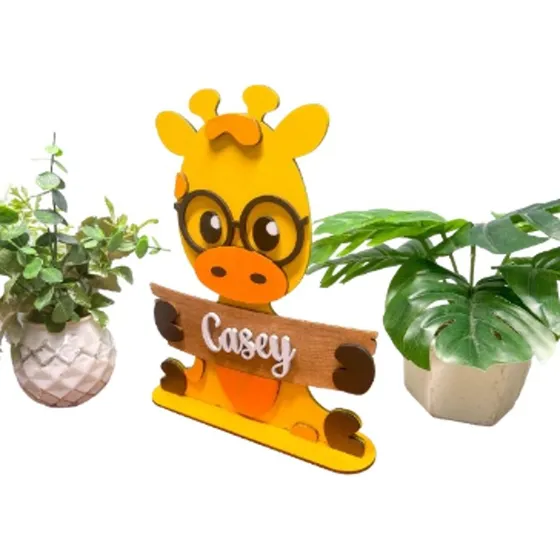 Cuadro Decorativo De Mesa, Personalizable, 3d, Mdf 2.5 Mm
