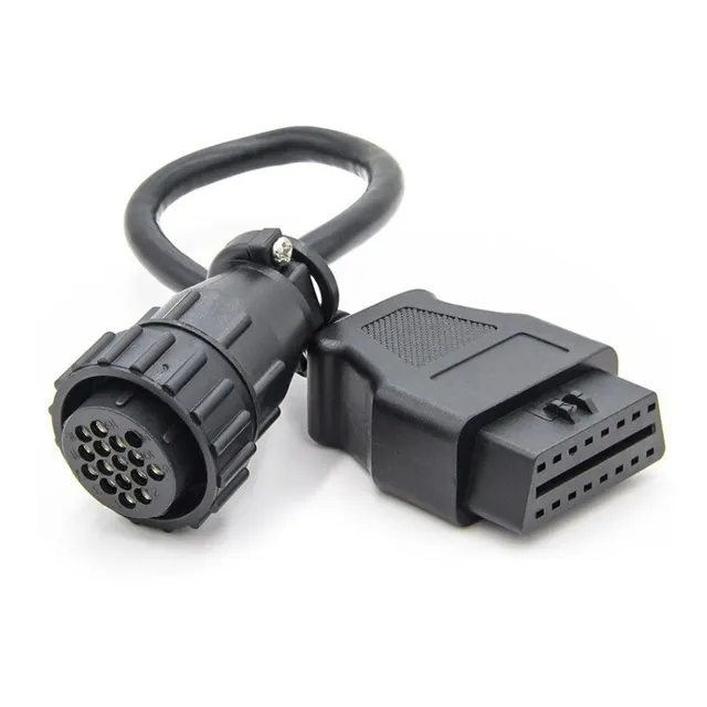 Cabo Scania Adaptador 16 Pinos Obd2 Linha Trucks 24 Volts