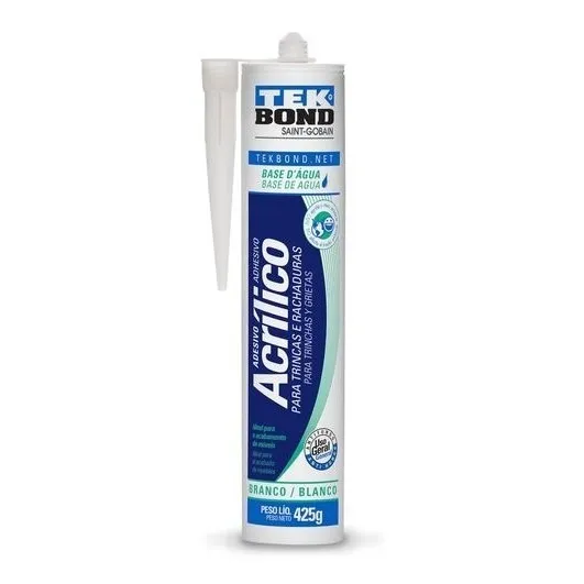 Sellador Acrilico Pintable Silicona Pintable Weber Solcrom