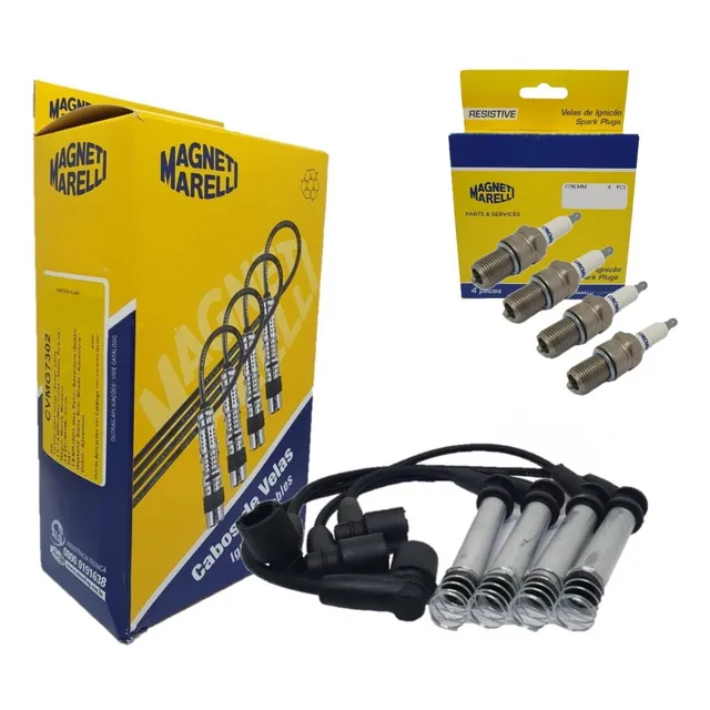 Cabos E Velas Kit Corsa 1.0 1.6 8v Mpfi De 1997 A 2001